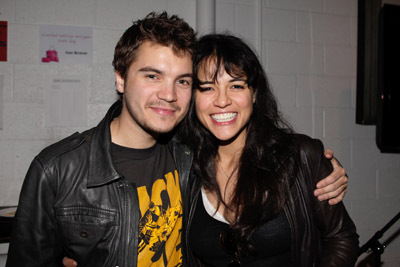 Emile Hirsch and Michelle Rodriguez