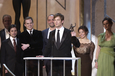 Kelsey Grammer, Freddy Rodríguez, Rachel Griffiths, Michael C. Hall, Peter Krause, Peter Macdissi and Justina Machado