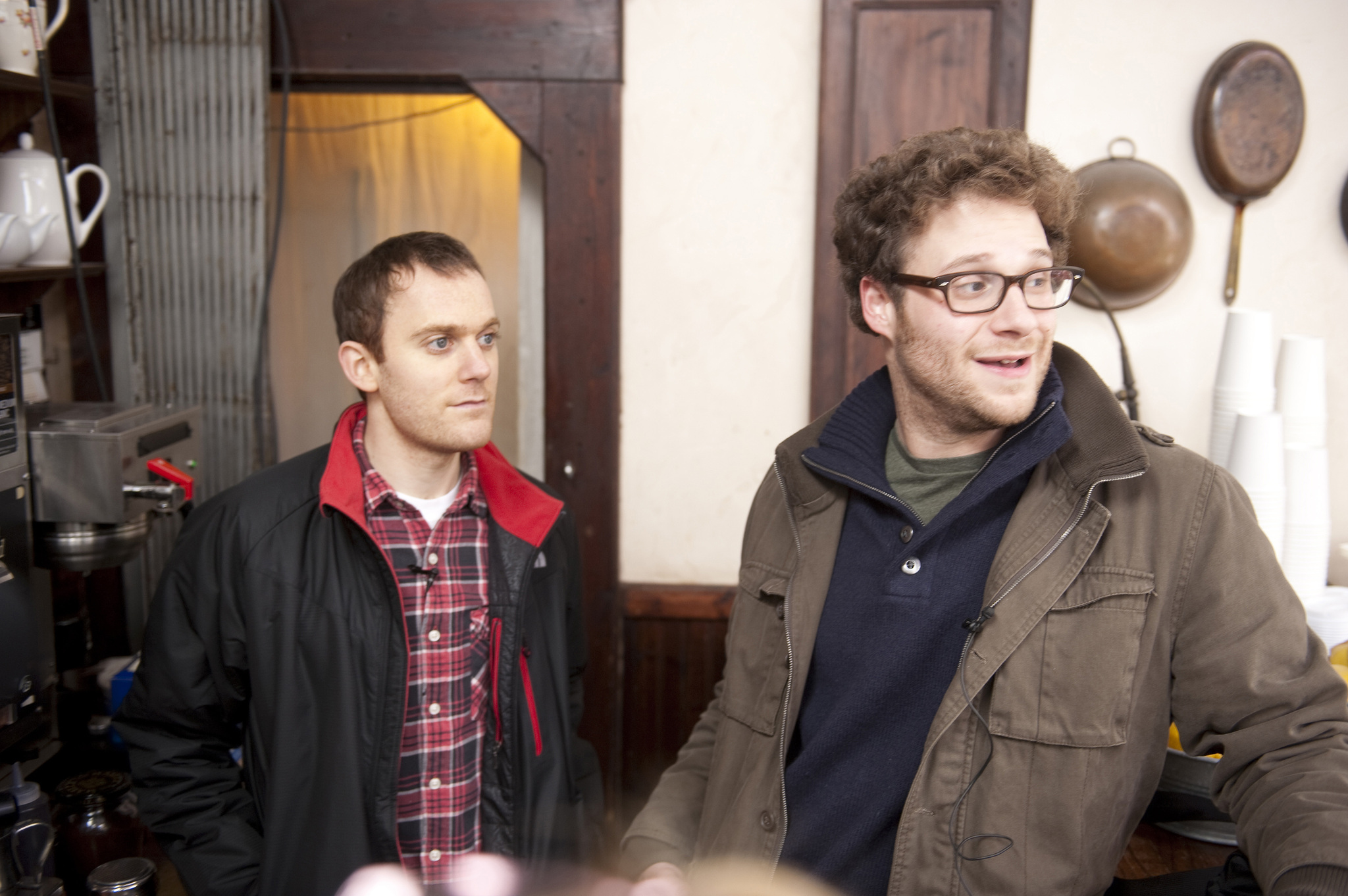 Still of Seth Rogen and Will Reiser in 50/50 (2011)