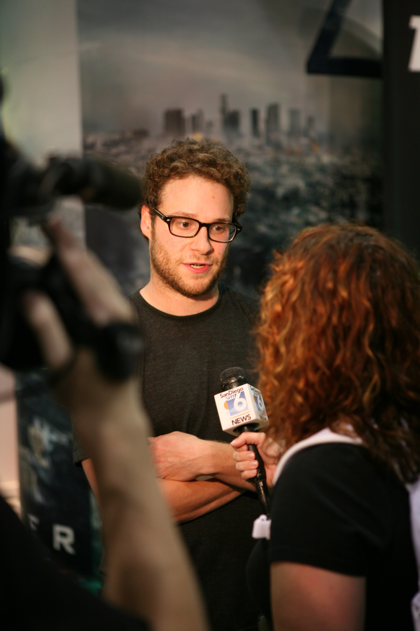 Seth Rogen at event of Zalioji sirse (2011)