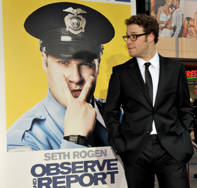 Seth Rogen at event of Observe and Report (2009)
