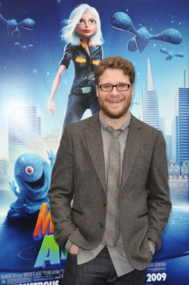 Seth Rogen at event of Monsters vs. Aliens (2009)