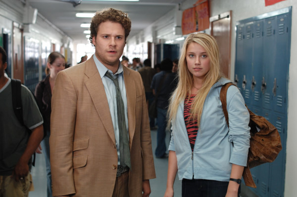 Still of Seth Rogen and Amber Heard in Mari Huanos ekspresas (2008)