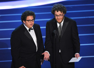 Seth Rogen and Jonah Hill at event of The 80th Annual Academy Awards (2008)