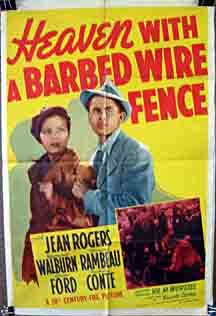 Glenn Ford and Jean Rogers in Heaven with a Barbed Wire Fence (1939)