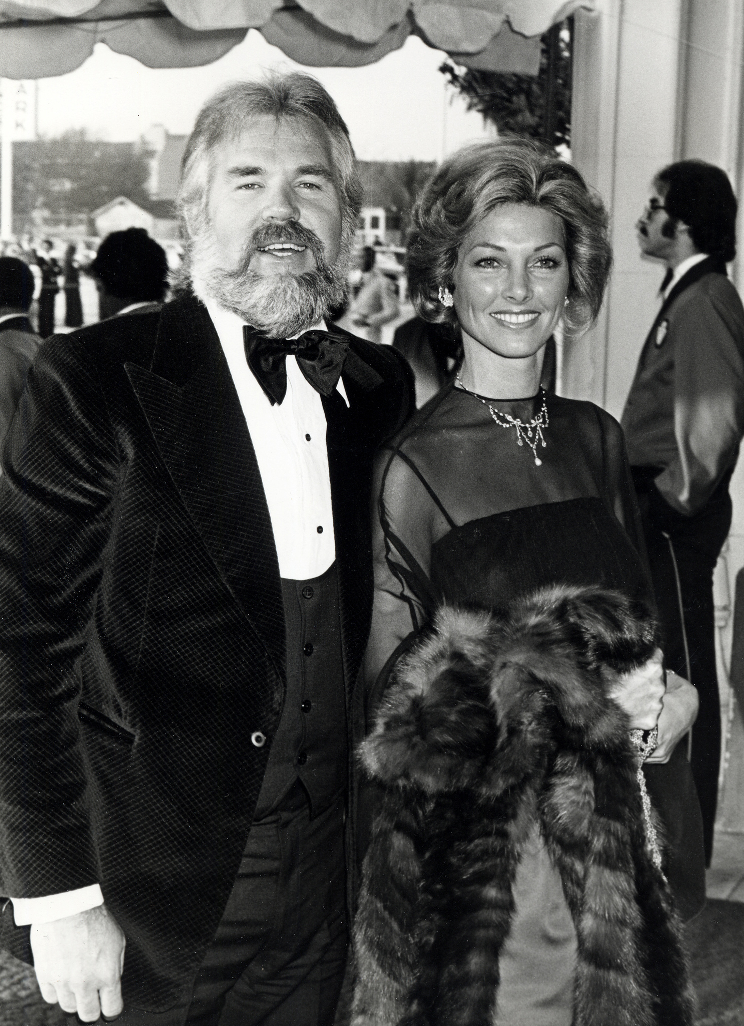 Marianne Gordon and Kenny Rogers
