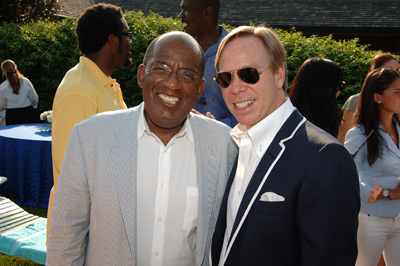 Tommy Hilfiger and Al Roker