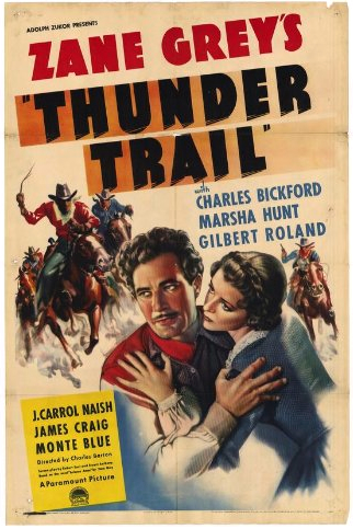 Marsha Hunt and Gilbert Roland in Thunder Trail (1937)