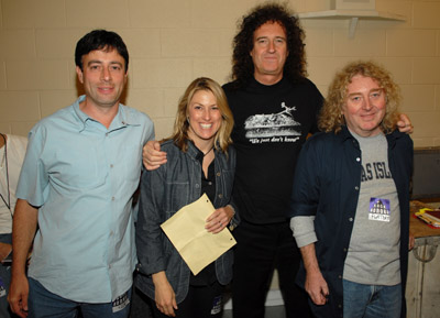 Brian May, Paul Flattery, Lee Rolontz and Rick Krim