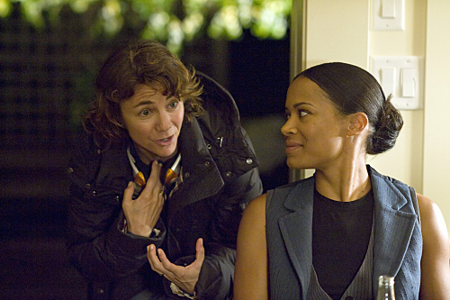 Still of Ilene Chaiken and Rose Rollins in The L Word (2004)