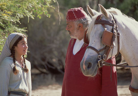 Still of Richard Romanus and Biana Tamimi in The Young Black Stallion (2003)