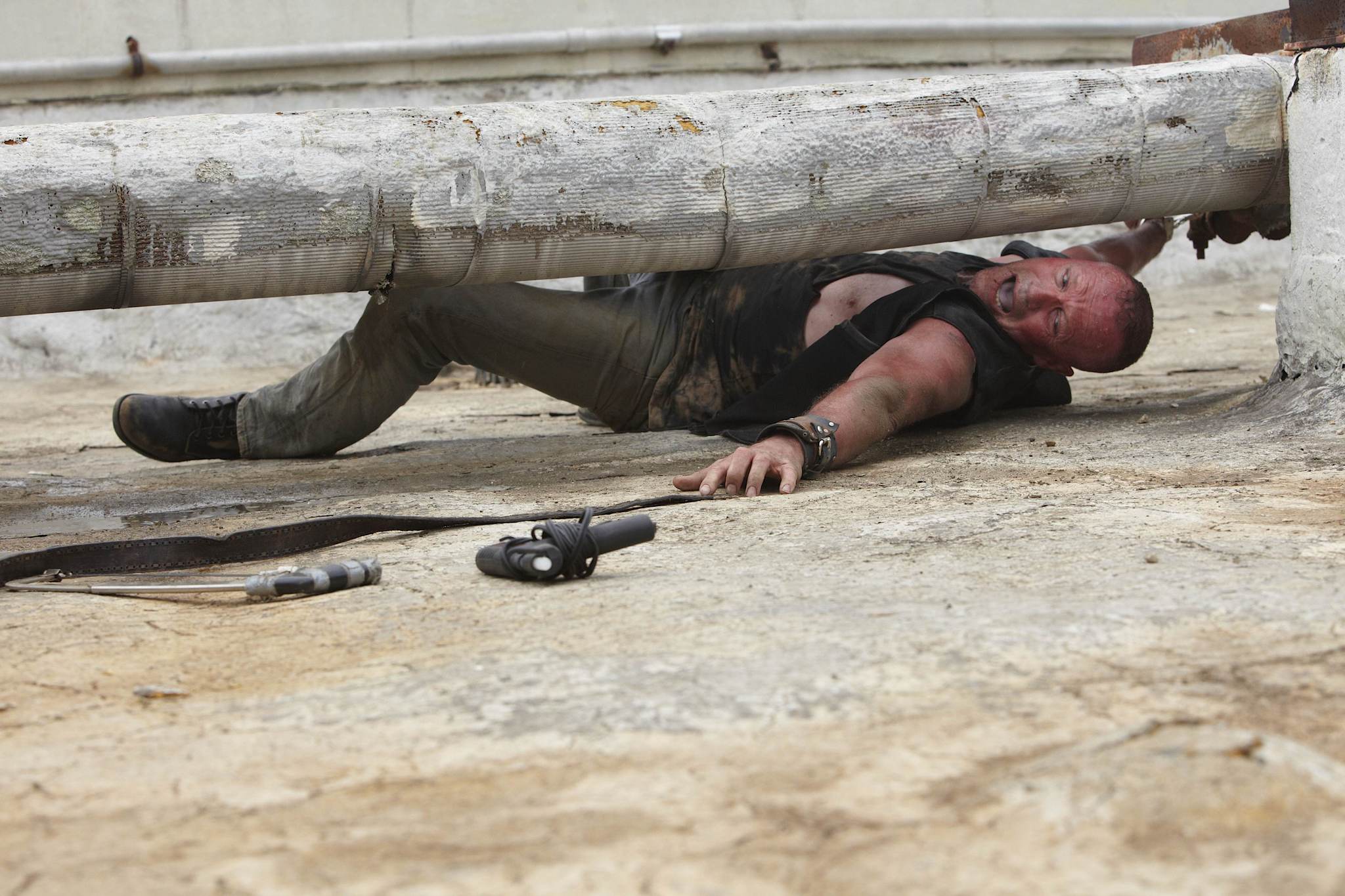 Still of Michael Rooker in Vaiksciojantys negyveliai (2010)