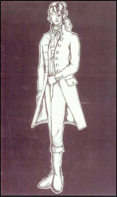 Costume Illustration Johnny Deep for 