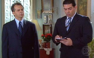 Lorival Prudêncio and Marcio Rosario in GloboTV´S soap opera hit Belissìma(2005)