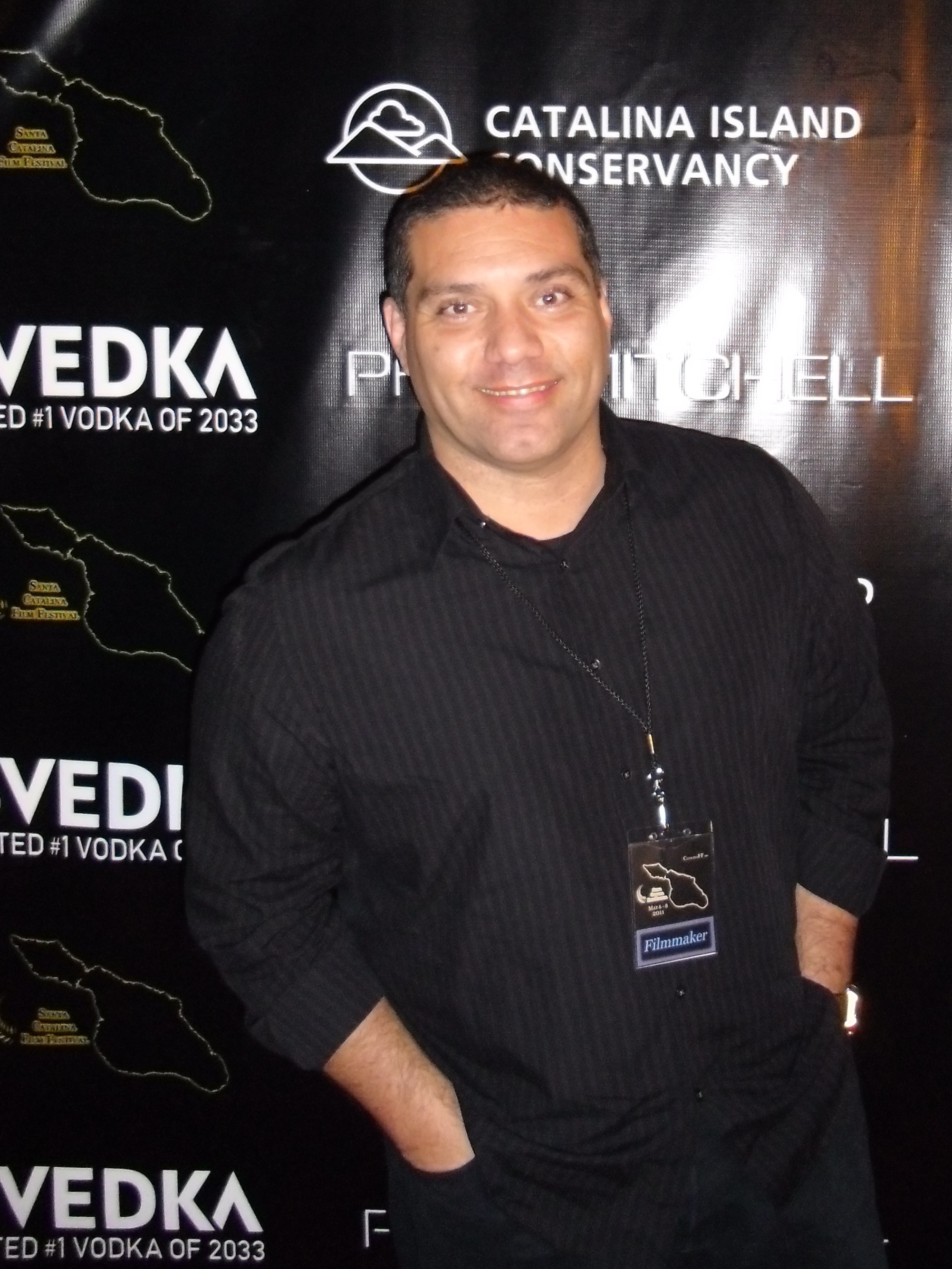 Marcio Rosario in the Catalina Film Festival