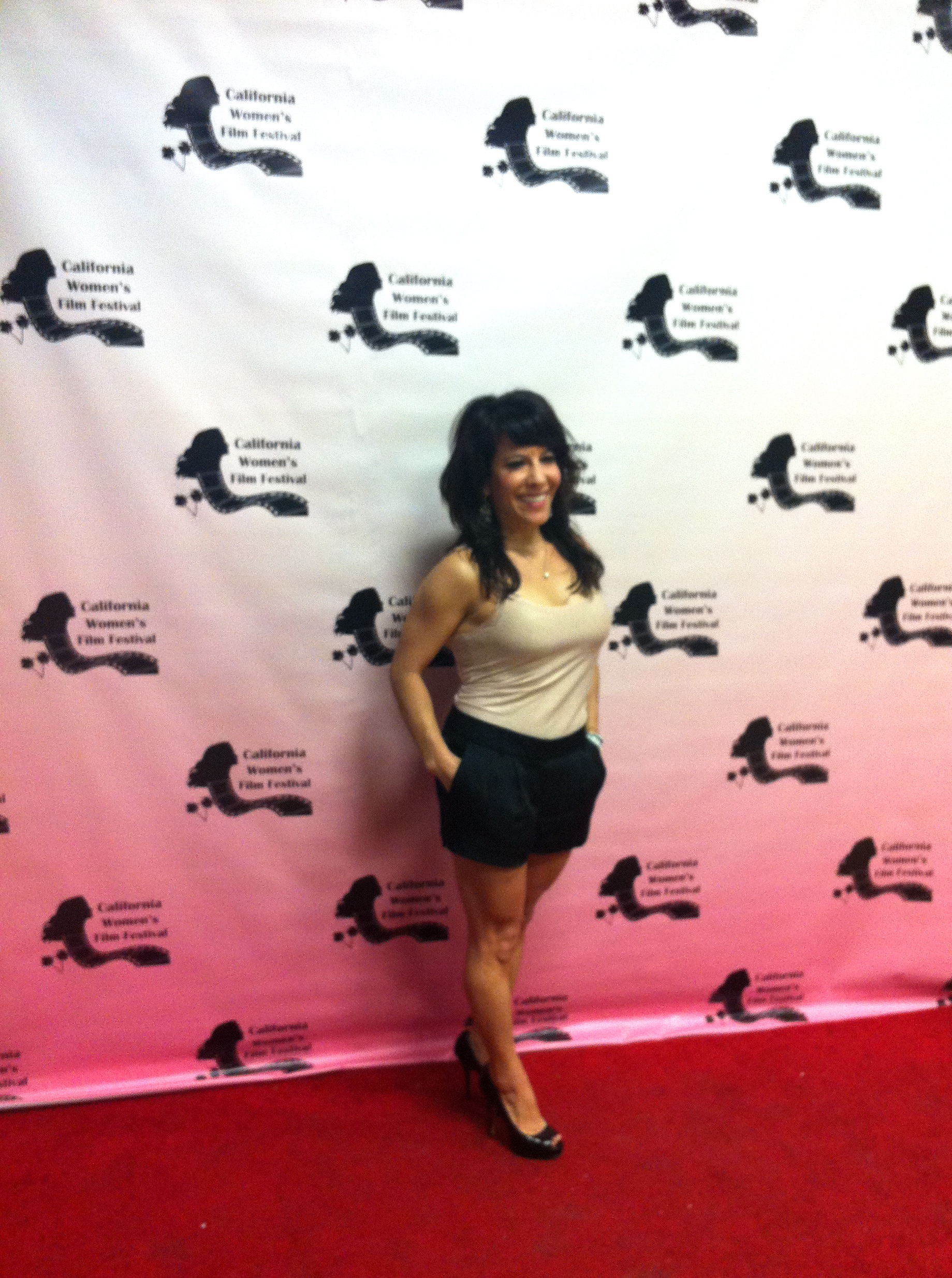 The red carpet press! Mist's music video, Panic Button was an official selection at the 1st Annual Women's Film Festival in North Hollywood, Ca., 1/24/15
