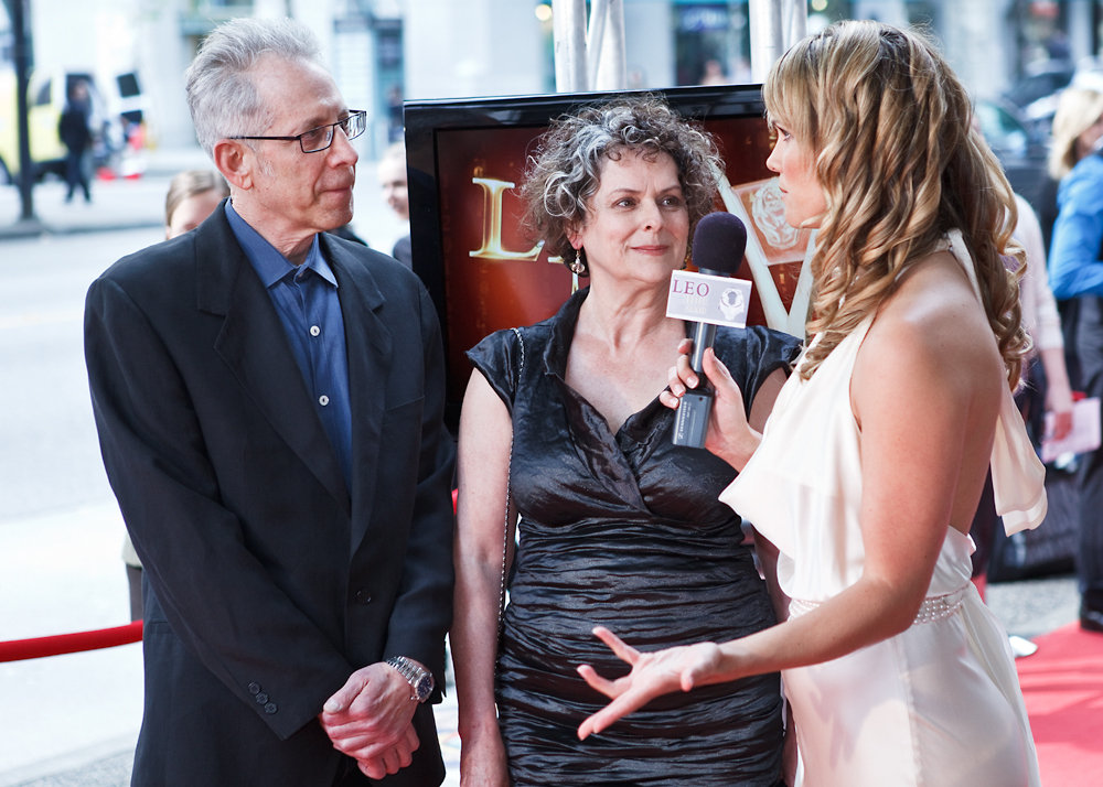 Dennis Foon & Gabrielle Rose on the 2011 Leo Awards Red Carpet.