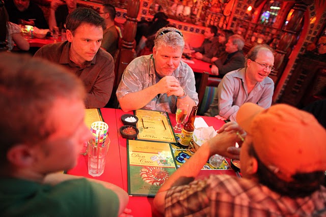 Jeff Rose, Wes Llewellyn, and Jim McKinney at the 168 Film Festival in Los Angeles (2010)