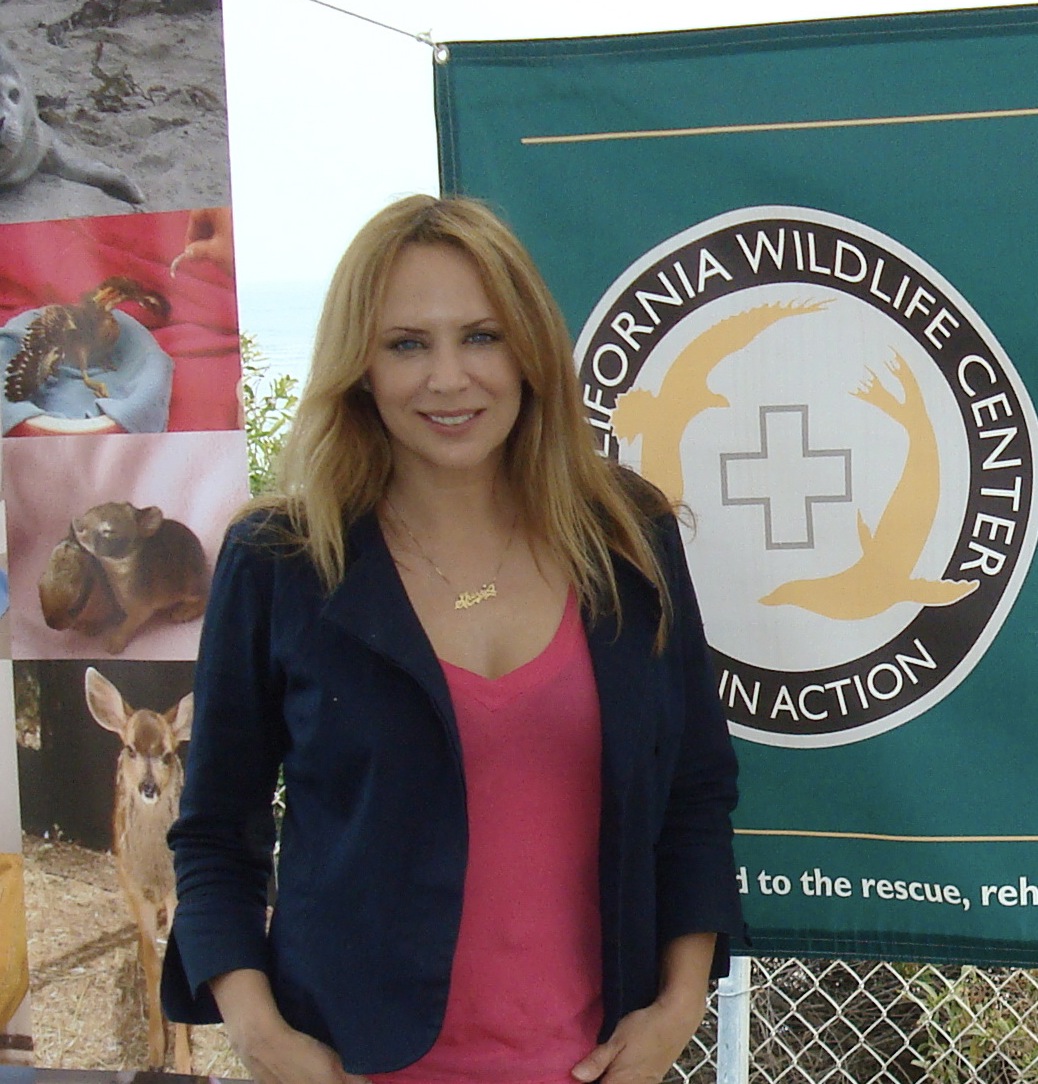 Sherrie Rose at charity event for California Wildlife Center