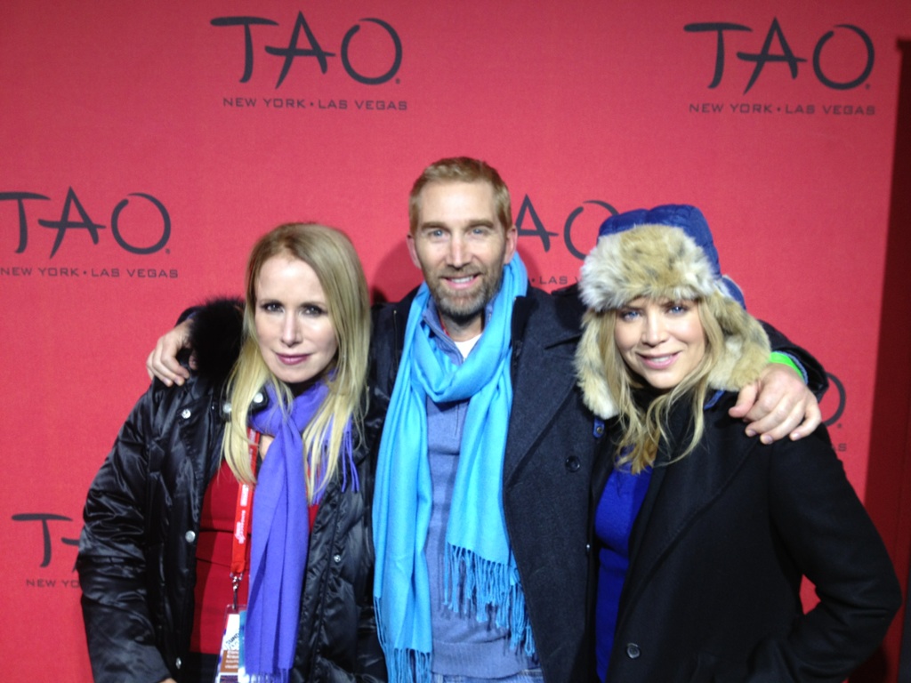 Elana Krausz, Christo Dimassis, and Sherrie Rose at Sundance Film Festival 2013 AFI event