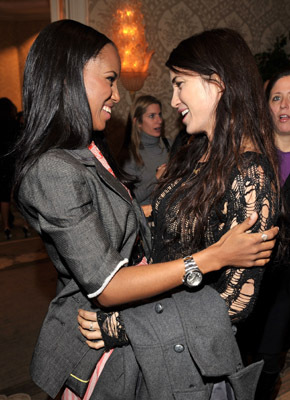 Shiva Rose and Kerry Washington