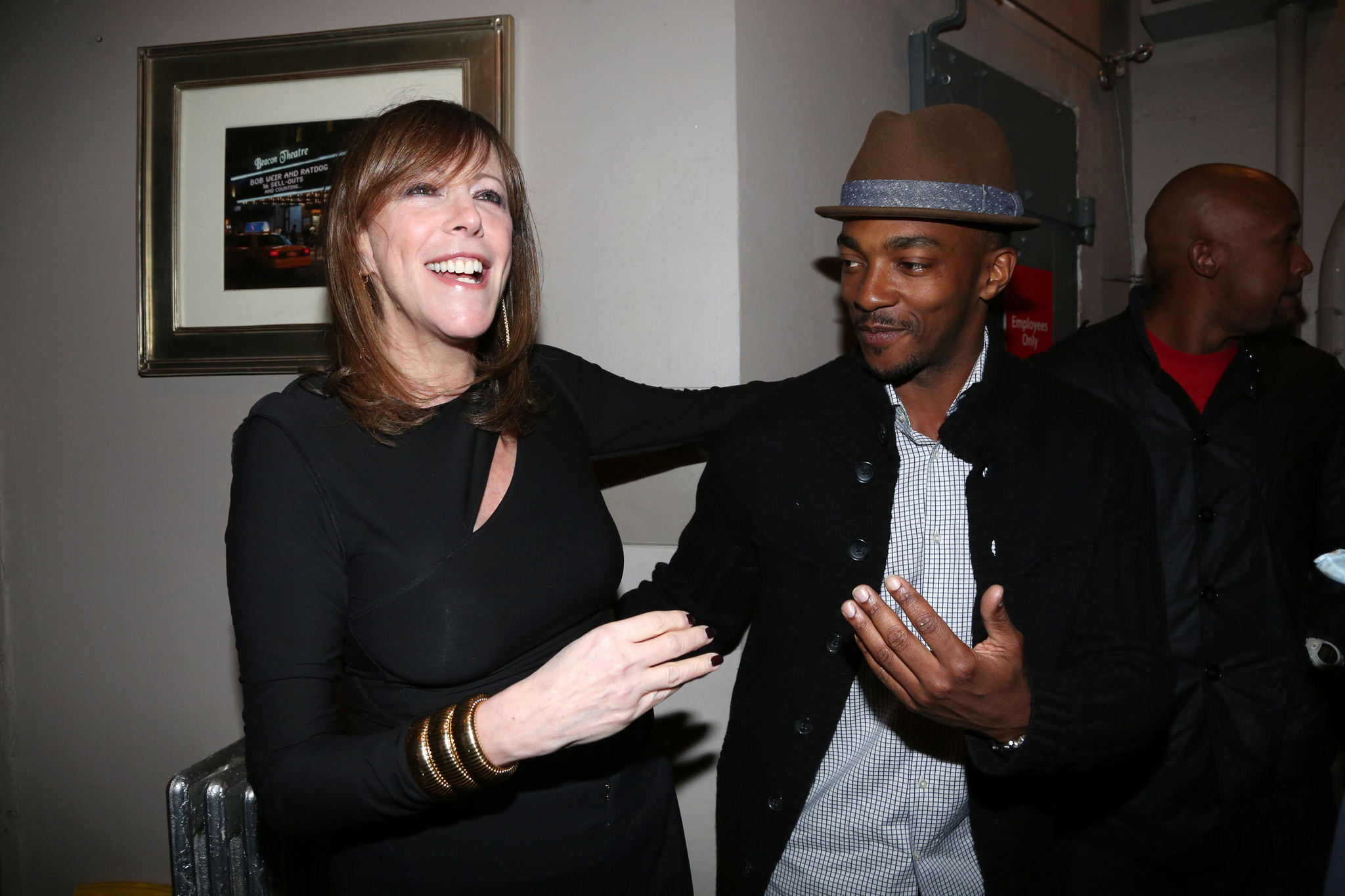 Jane Rosenthal and Anthony Mackie