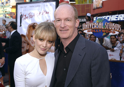 Hilary Duff and Mark Rosman at event of The Perfect Man (2005)