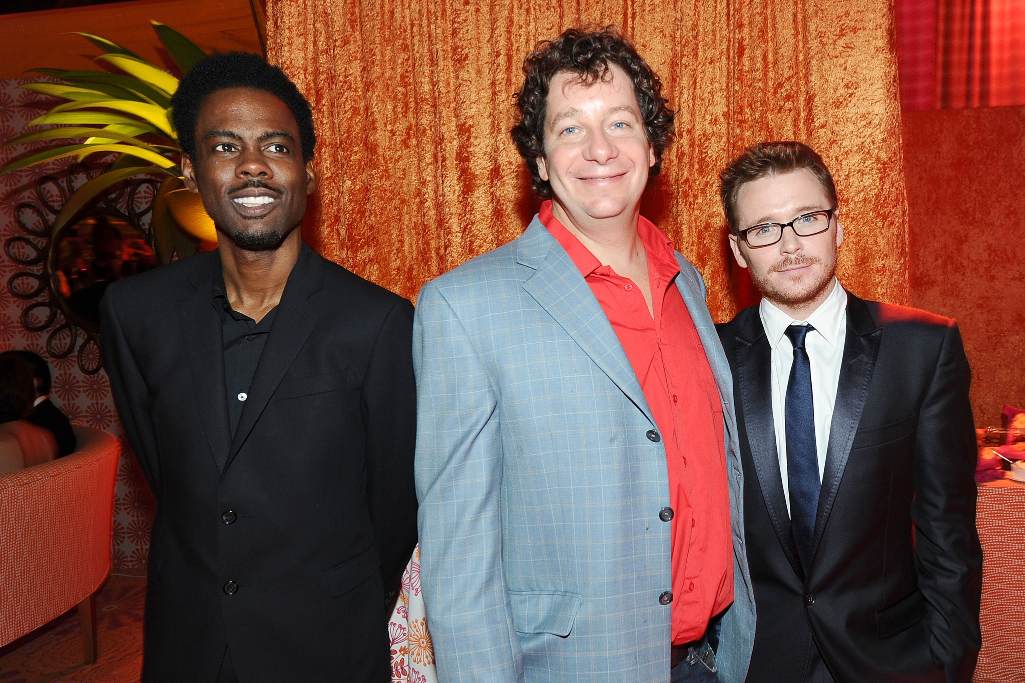 Chris Rock, Kevin Connolly and Jeffrey Ross