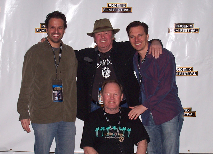 Ted Gianopulos, Dan Roth, Biff Yeager and Tom Cochran in Barber's Crossing (2007)