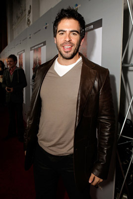 Eli Roth at event of Negarbingi sunsnukiai (2009)