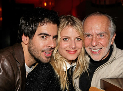 Mélanie Laurent, Eli Roth and Sheldon Roth at event of Negarbingi sunsnukiai (2009)