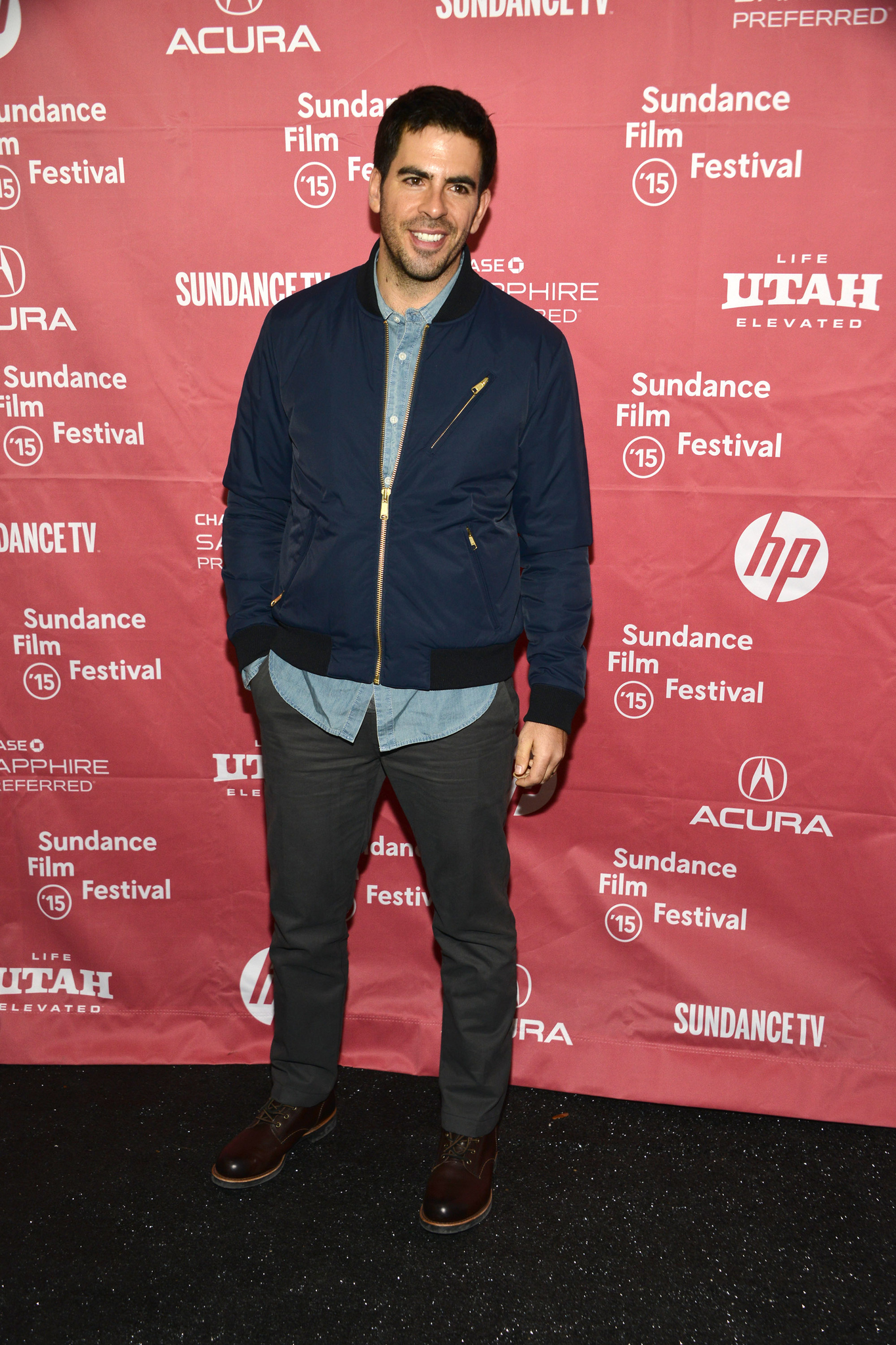 Eli Roth at event of Knock Knock (2015)