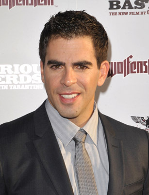 Eli Roth at event of Negarbingi sunsnukiai (2009)