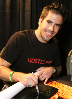 Eli Roth at event of Nakvynes namai. Antra dalis (2007)