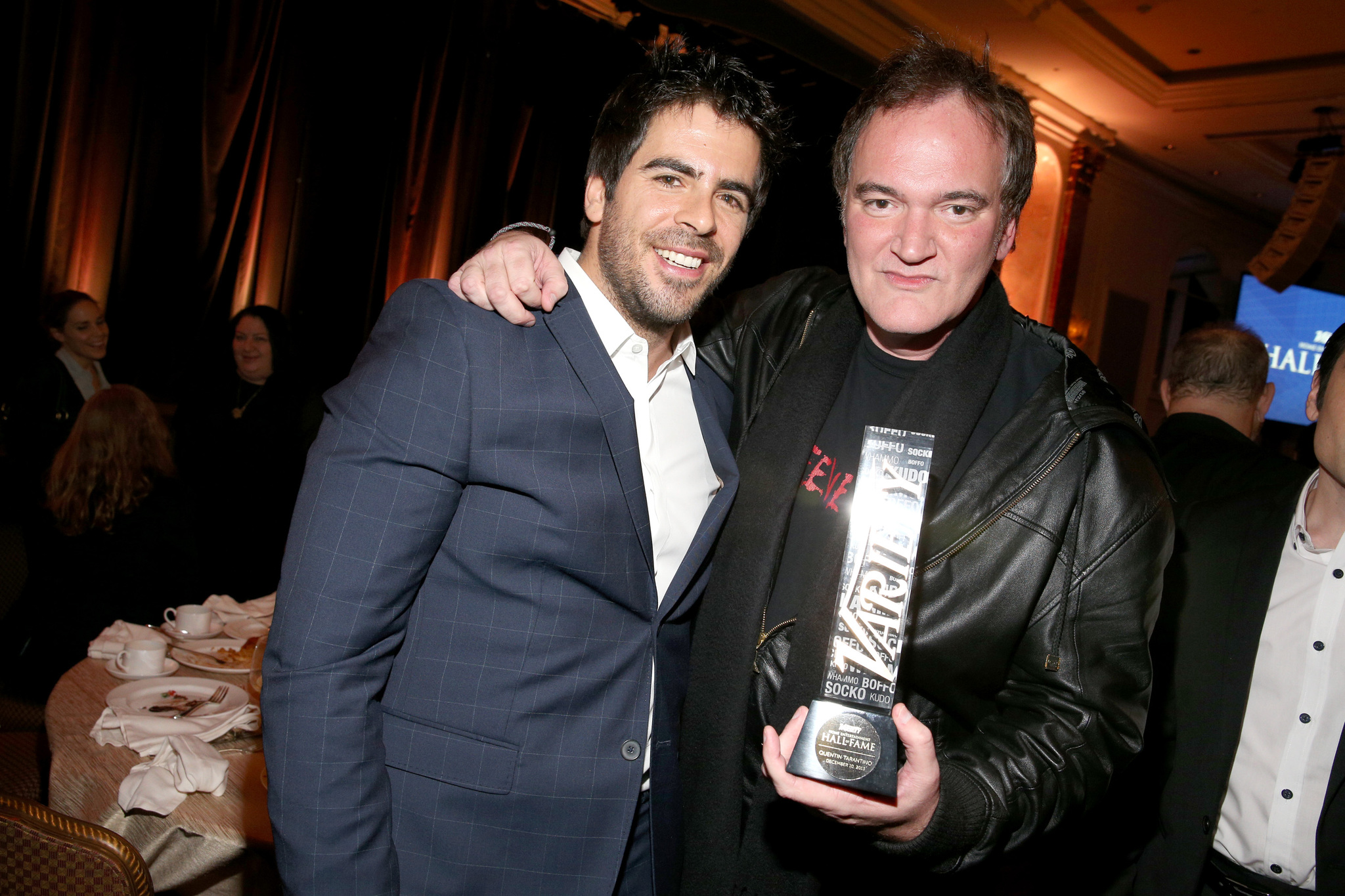 Quentin Tarantino and Eli Roth