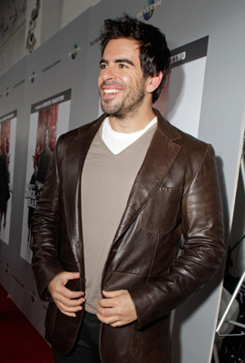 Eli Roth at event of Negarbingi sunsnukiai (2009)