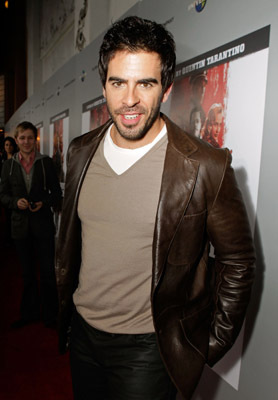 Eli Roth at event of Negarbingi sunsnukiai (2009)