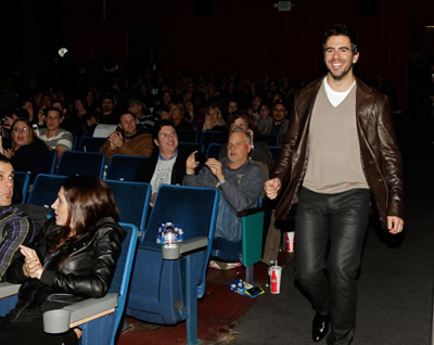 Eli Roth at event of Negarbingi sunsnukiai (2009)