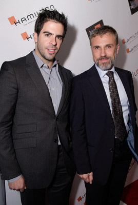 Eli Roth and Christoph Waltz