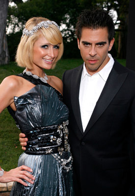 Paris Hilton and Eli Roth