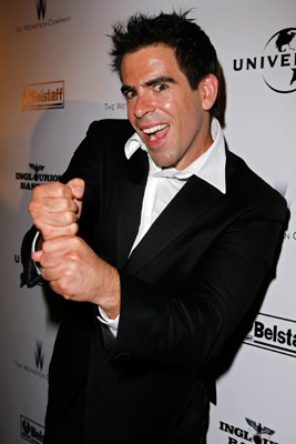 Eli Roth at event of Negarbingi sunsnukiai (2009)