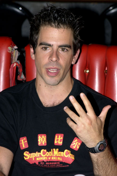 Director Eli Roth at the 2003 CFQ magazine state-of-horror discussion.