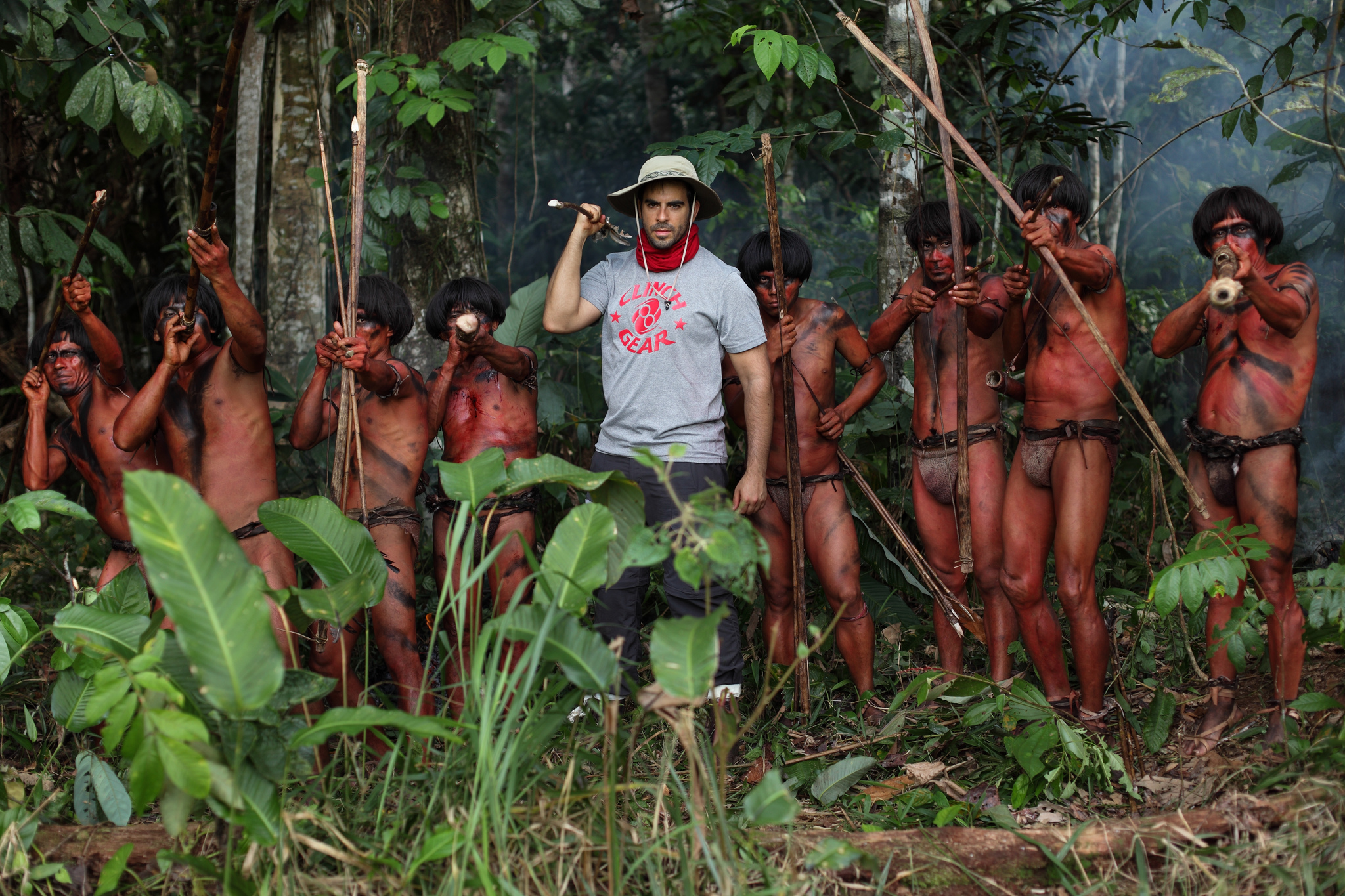 Still of Eli Roth in Kanibalai (2013)