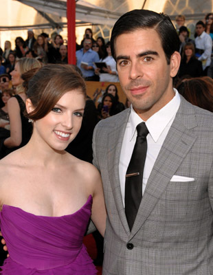 Anna Kendrick and Eli Roth