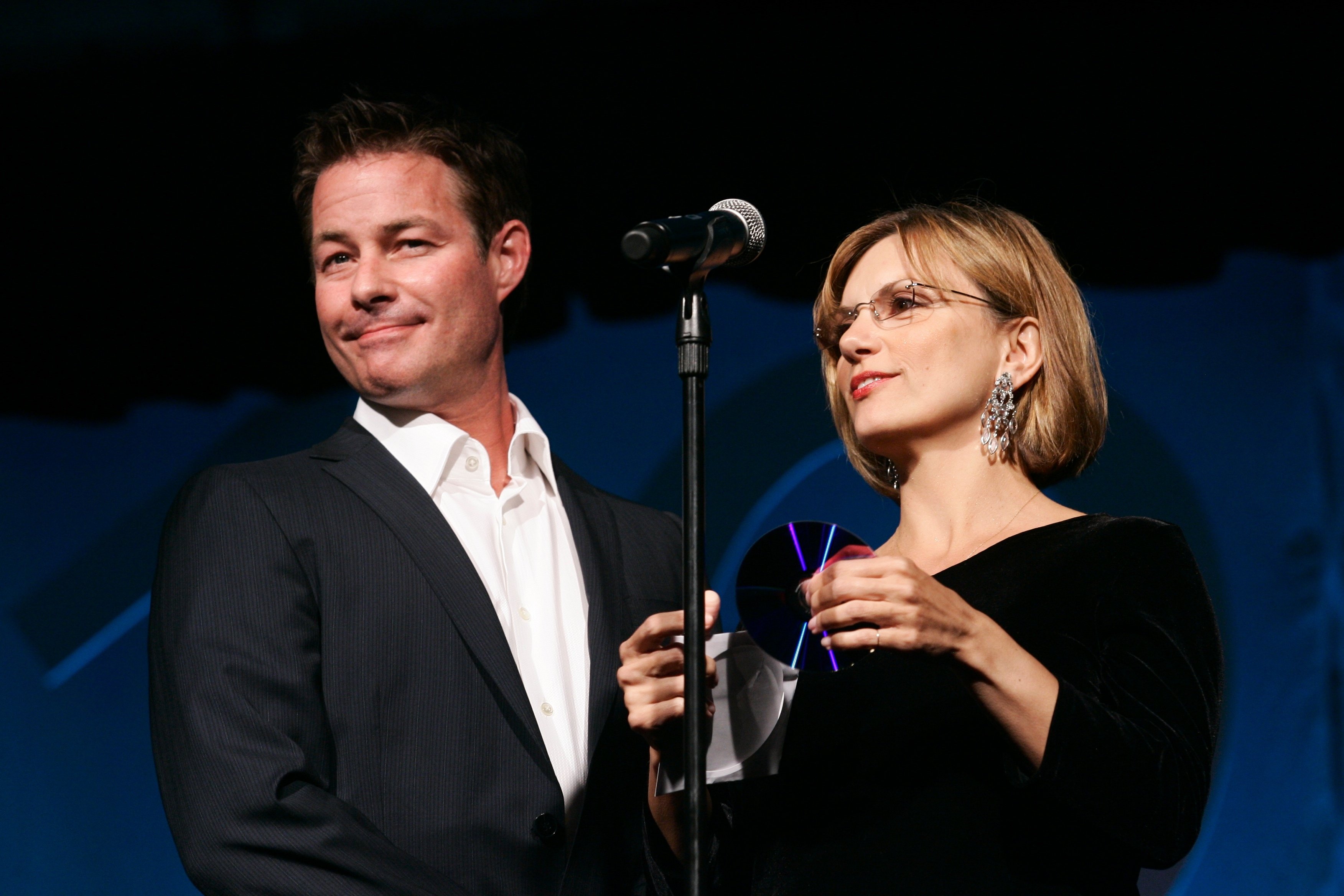 Sebastian Spence & Teryl Rothery at the 2008 Leo Awards.