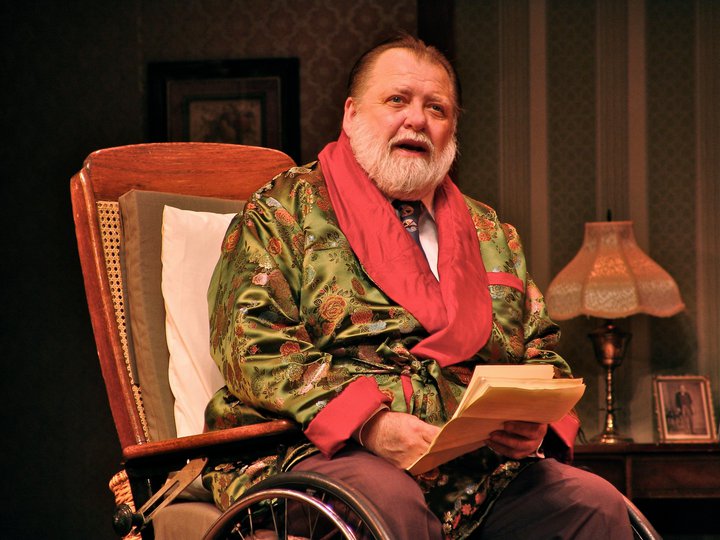 As Sheridan Whiteside in THE MAN WHO CAME TO DINNER at the Arrow Rock Lyceum Theatre - 2010