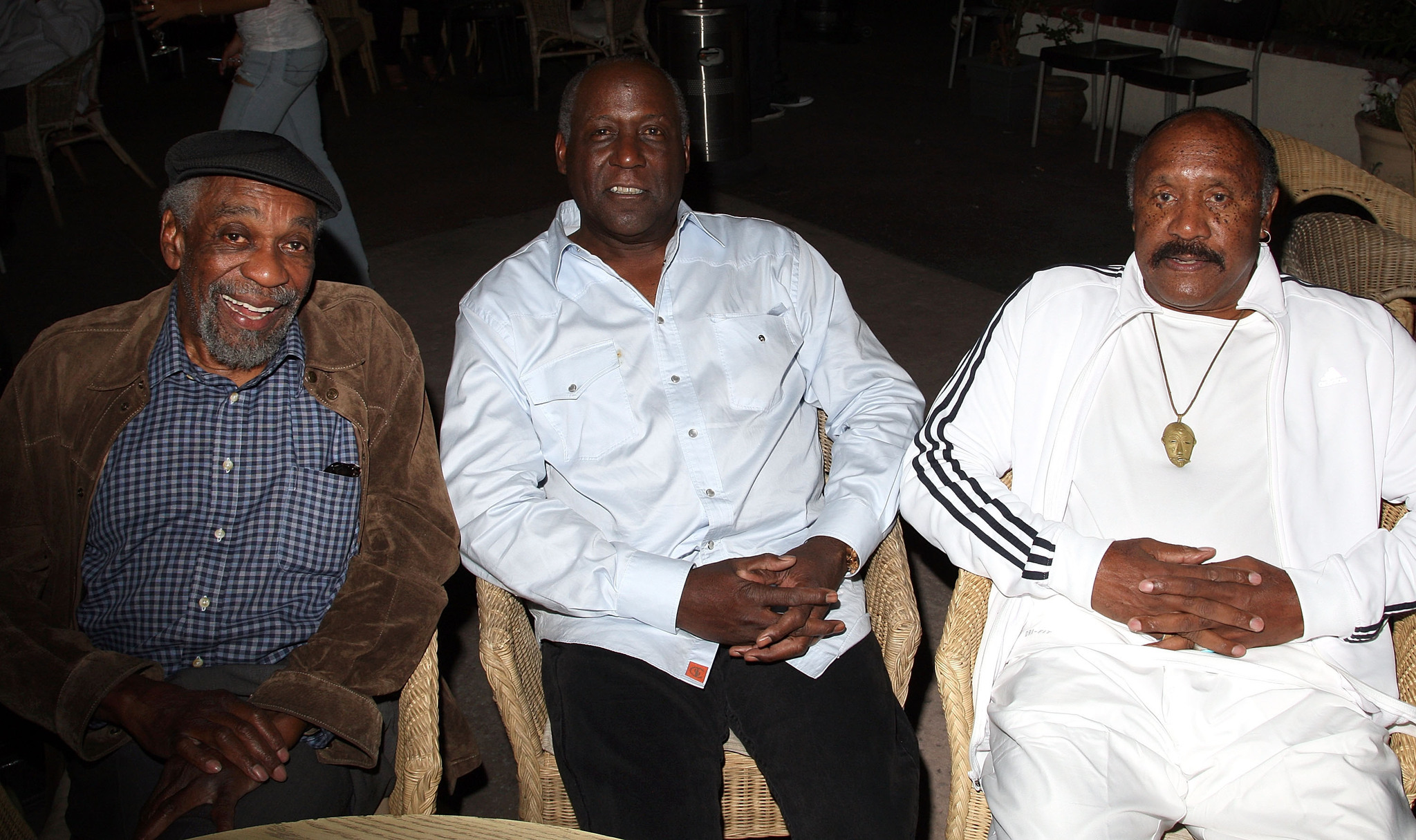 Bill Cobbs, J.A. Preston and Richard Roundtree