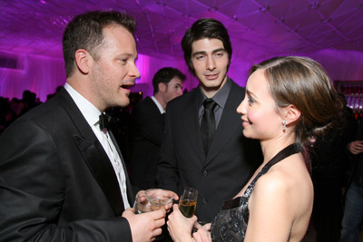 Brandon Routh, Peter Sarsgaard and Courtney Ford at event of The 79th Annual Academy Awards (2007)