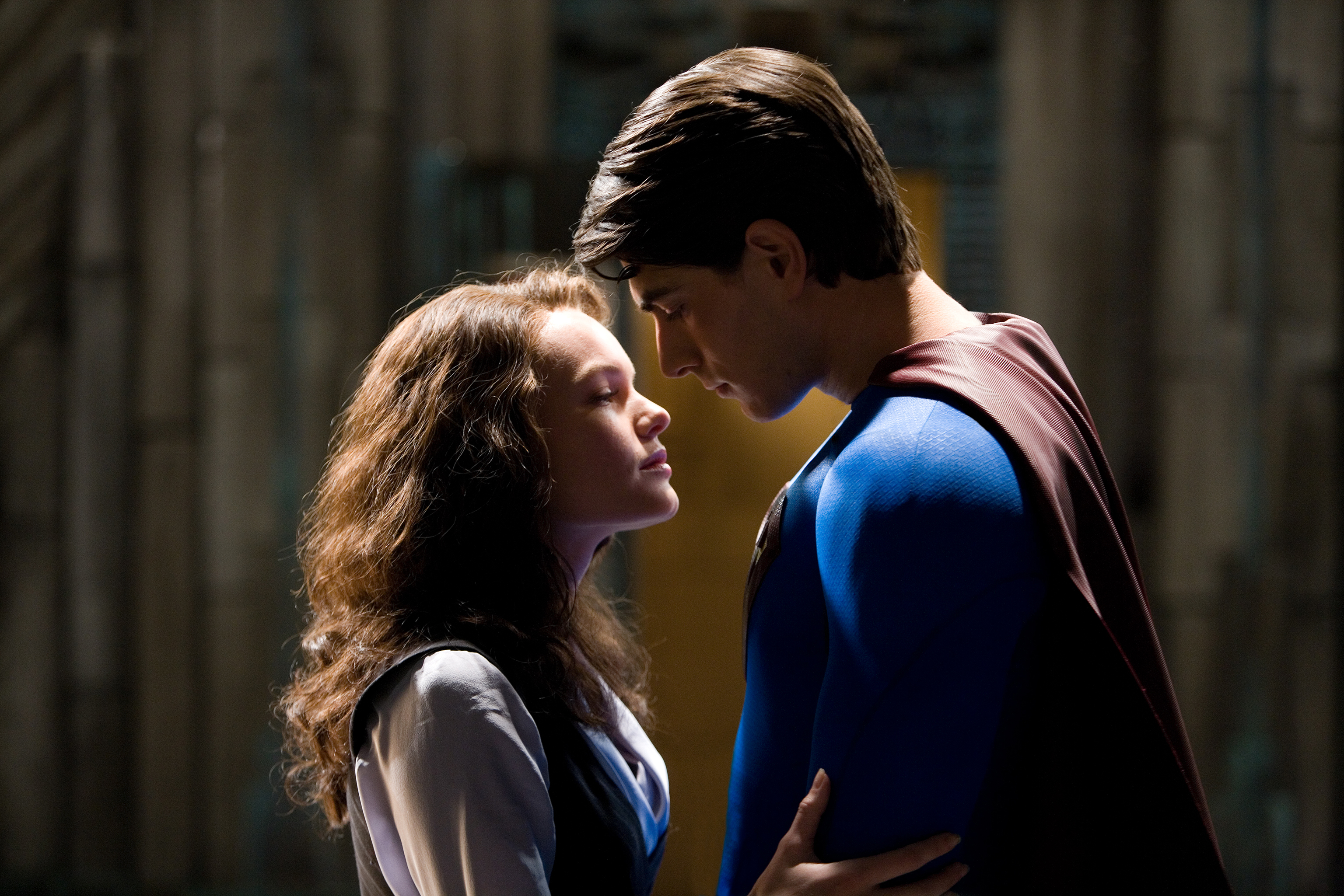 Still of Kate Bosworth and Brandon Routh in Superman Returns (2006)