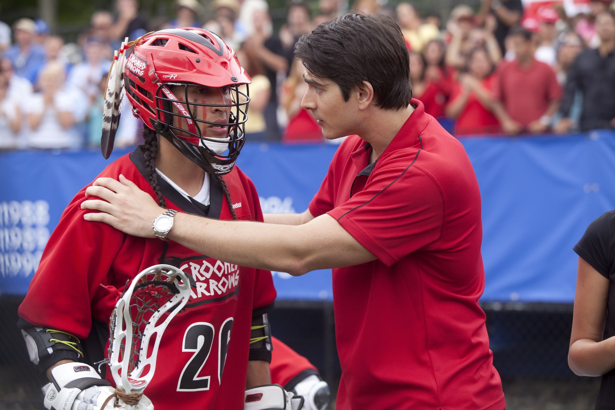 Still of Brandon Routh in Crooked Arrows (2012)